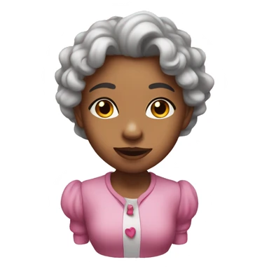 Coquette heart sticker