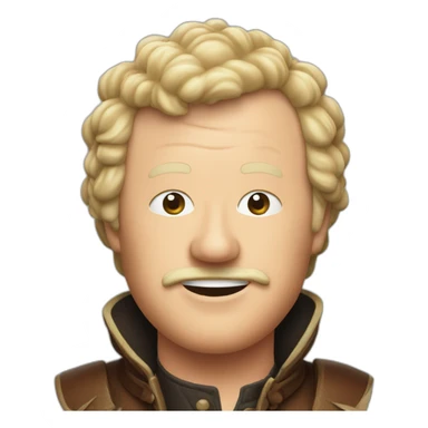 Keith Chegwin's acorn sticker