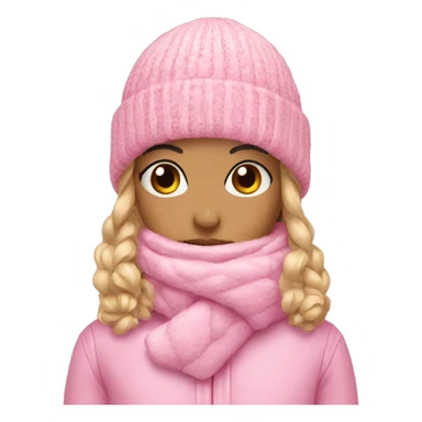 Winter Pink Accessories  sticker