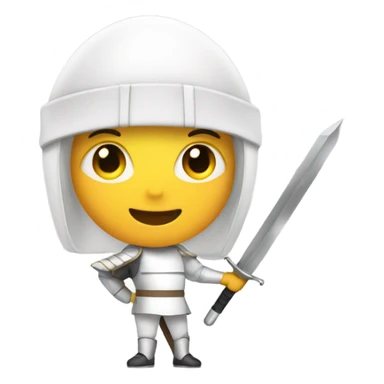 fencer with pencil instead of sword sticker