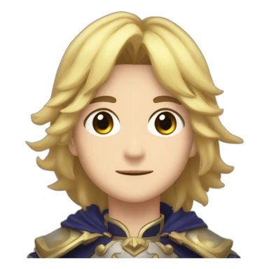 Wriothesley genshin impact sticker