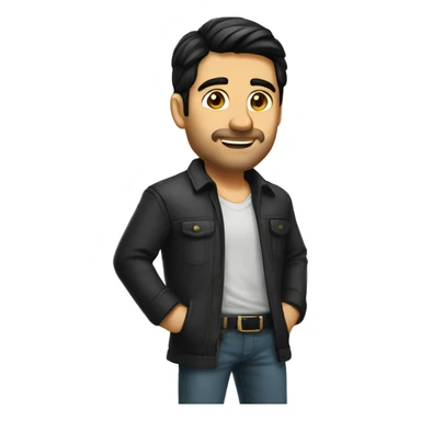 hombre rubio famoso  sticker