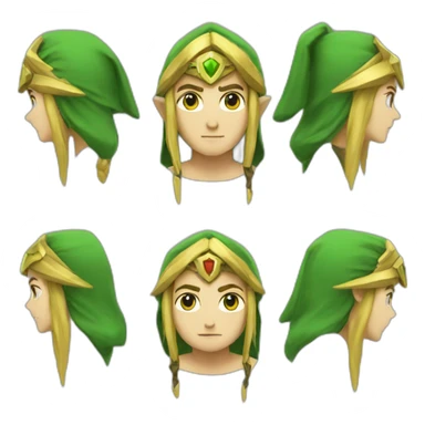 link zelda sticker