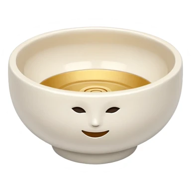 meditation bowl sticker