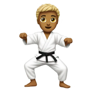 Karate kid  sticker