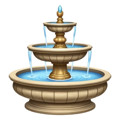 Fountain sticker
