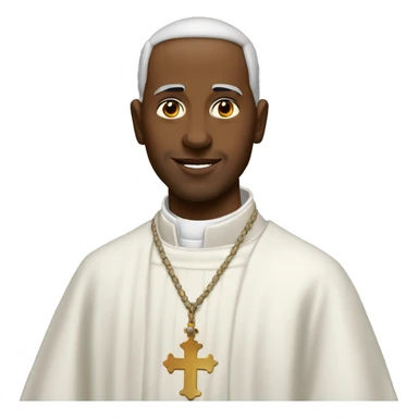 sacerdote blanco sticker