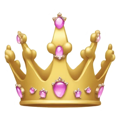 girly crown sticker