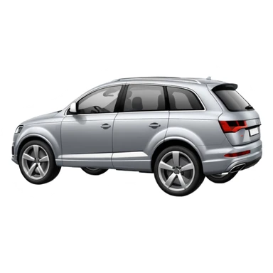 Audi Q7 best view  sticker