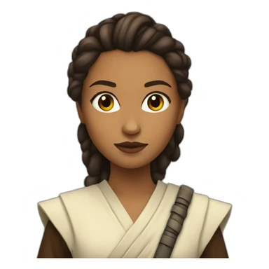 padawan girl sticker