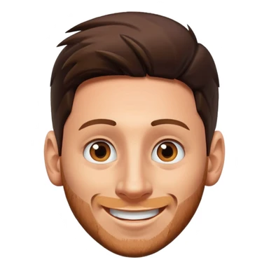 Messi face sticker