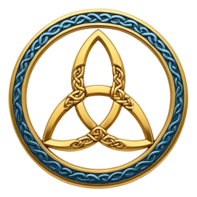 breton triskel sticker