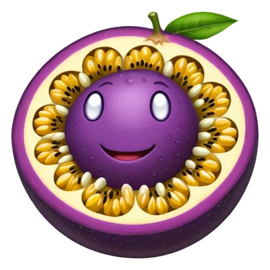 Passion fruit sticker