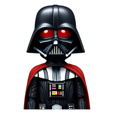 Darth Vader red mask sticker