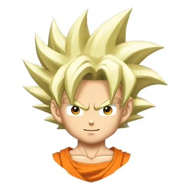Goku from dragon ball z sticker