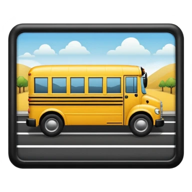 school bus sticker