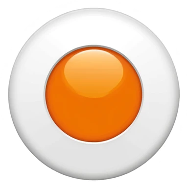 Make a flag in which fully white and in centre a circle of color orange sticker