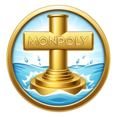 Monopoly hydro specialist badge  sticker