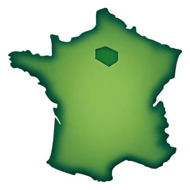 Map of France sticker
