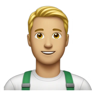 supermarket employee sticker