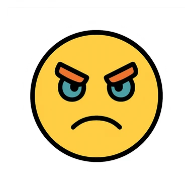 determined face with focused eyes, representing 'locked in' sticker