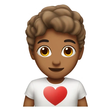 Rosemilk in a red heart emoji sticker