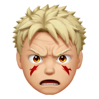 Bakugo angry sticker