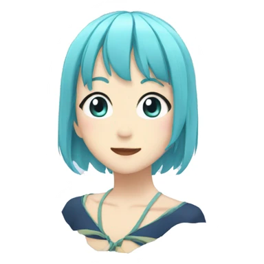 Aqua from oshi no ko sticker