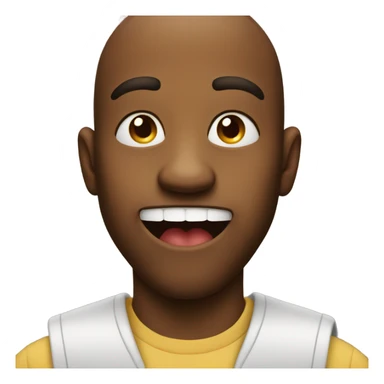 emoji biting his lip sticker