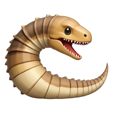 giant sandworm from Dune sticker