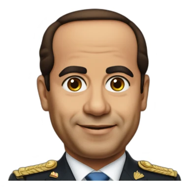 Abdel Fattah El-Sisi sticker