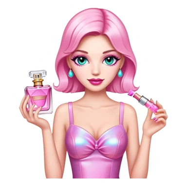 “Betsy Johnson” by Betsy Johnson, perfume bottle sticker