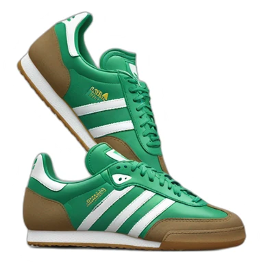 Adidas samba shoe classic sticker