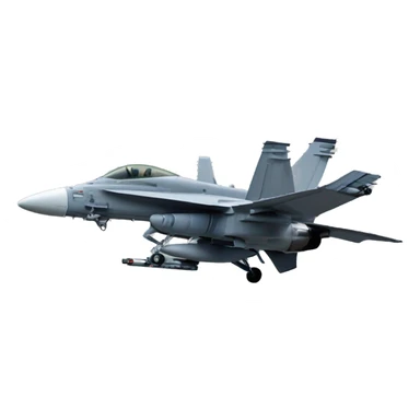 Avion chasse F-18 sticker