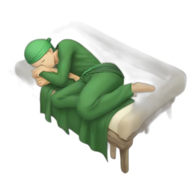 Roronoa zoro sleeping sticker