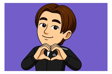 Resize the image to 1280x720 resolution suitable for Twitch banner usage, preserving the original style and details. sticker