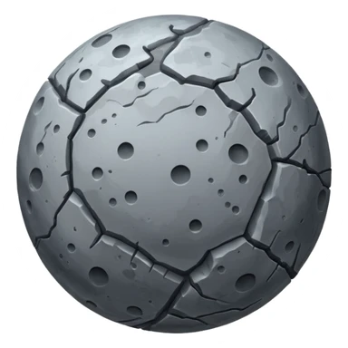 realistic mercury planet emoji sticker