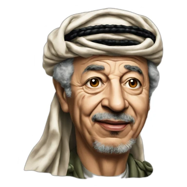 Yasser Arafat sticker