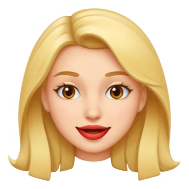 😏smirk out of side of mouth,flirt girl sticker