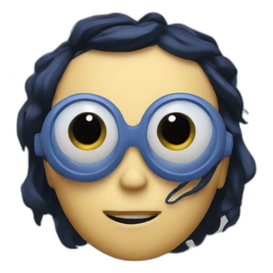 coraline-with-button-in-eyes sticker