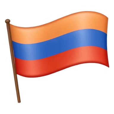 make armenian flag sticker