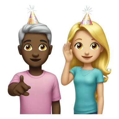 6th birthday party  sticker