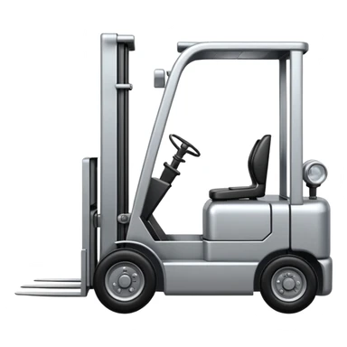 create a realistic logistic forklift sticker