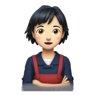 kiki from kiki’s delivery service sticker