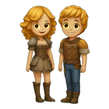 love in the wood sticker