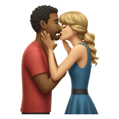 Skibidi Kissing Taylor swift  sticker