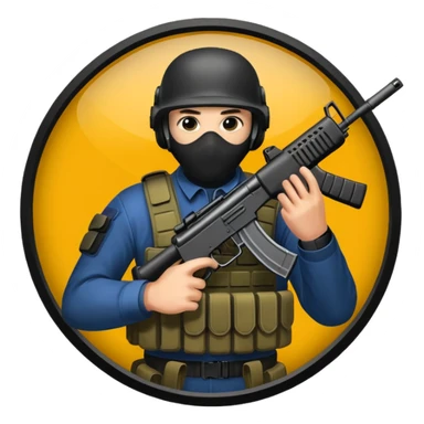 Counter strike 2 logo sticker