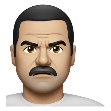 el chapo angry sticker