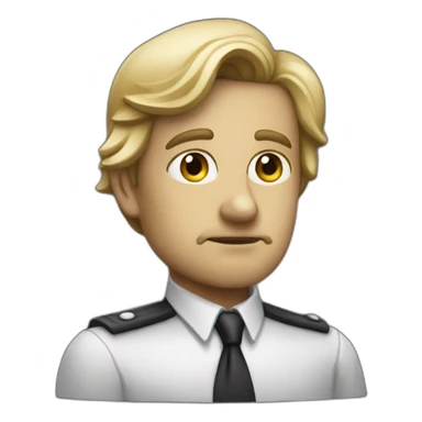 Noir pleuranh sticker