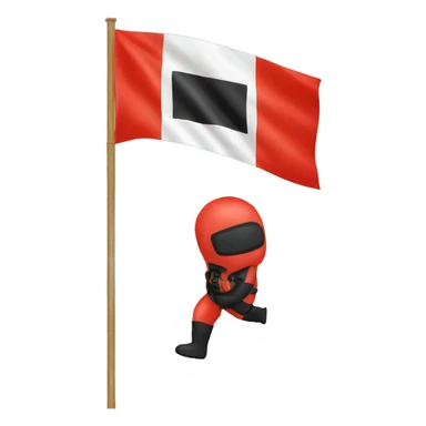 diver down flag sticker
